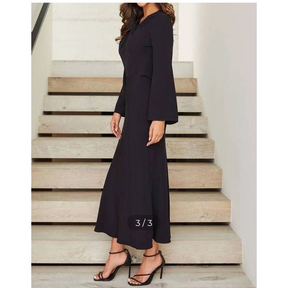 🍸Milio-Milano Twist Front Open Back Gown | NWT | S, M, L🍸 - Picture 3 of 9